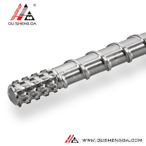 bimetallic/nitride/chrome-plated single screw and barrel for extrusion machine